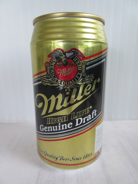 Miller High Life Genuine Draft - Click Image to Close